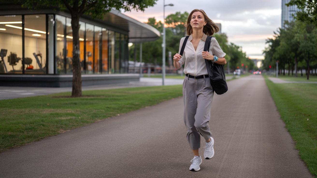 Skipping the gym for walking works "but only if you walk non-stop for 30 minutes at a 5 km/h pace"